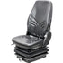 Takeuchi Skid Steer Replacement Seat & Mechanical Suspension - Fits Various Models - Black Vinyl