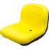 AGCO Lawn Mower Replacement Bucket Seat - Fits Various Models - Yellow Vinyl