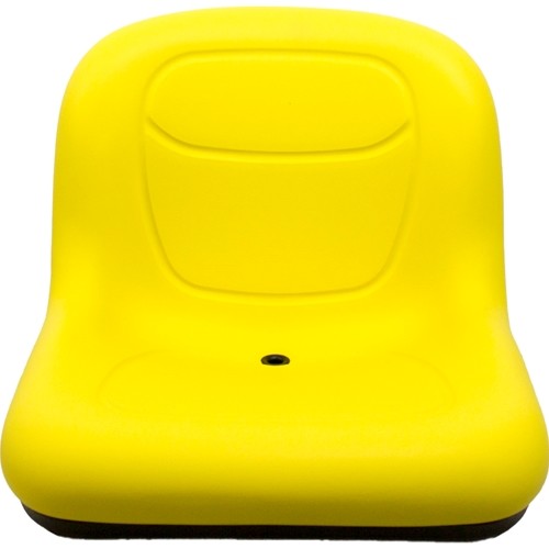 AGCO Lawn Mower Replacement Bucket Seat - Fits Various Models - Yellow Vinyl