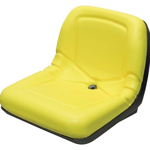 Dixon Lawn Mower Replacement Bucket Seat - Fits Various Models - Yellow Vinyl