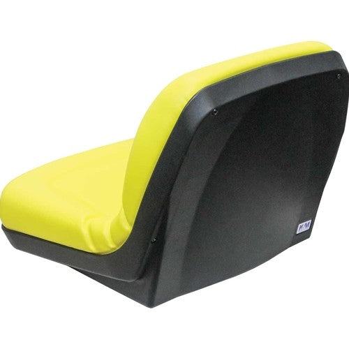 Dixon Lawn Mower Replacement Bucket Seat - Fits Various Models - Yellow Vinyl