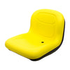 Gravely Lawn Mower Bucket Seat - Fits Various Models - Yellow Vinyl
