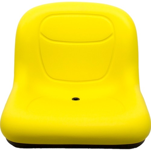 Hustler Lawn Mower Bucket Seat - Fits Various Models - Yellow Vinyl