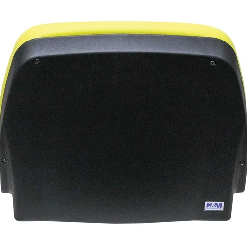 John Deere Lawn Mower Replacement Bucket Seat - Fits Various Models - Yellow Vinyl