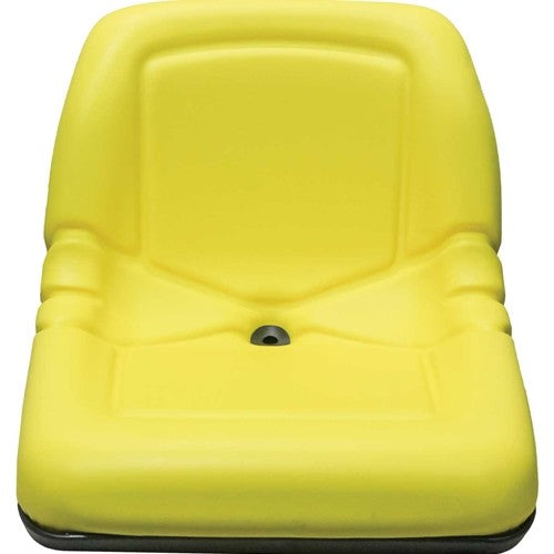 Woods Mow'n Machine Lawn Mower Replacement Bucket Seat - Fits Various Models - Yellow Vinyl