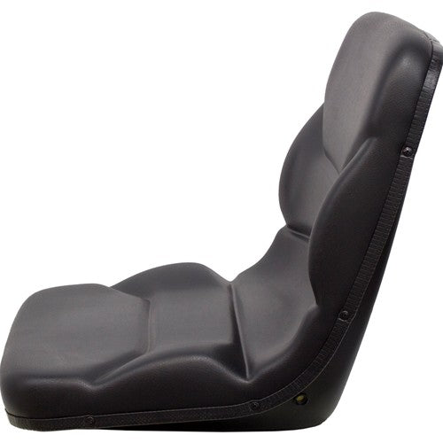 Taylor-Dunn Tow Tractor Replacement Seat Assembly - Fits Various Models - Black Vinyl