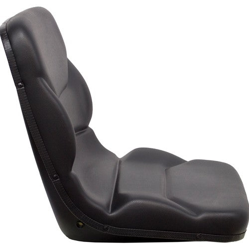 Taylor-Dunn Tow Tractor Replacement Seat Assembly - Fits Various Models - Black Vinyl