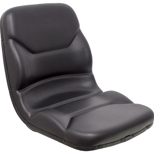 Taylor-Dunn Tow Tractor Replacement Seat Assembly - Fits Various Models - Black Vinyl