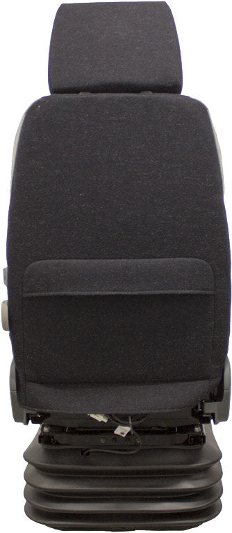 Caterpillar Rigid Dump Truck Replacement Seat & Air Suspension - Fits Various Models - Gray Cloth