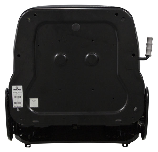 Bobcat Excavator Replacement Seat & Semi-Suspension - Fits Various Models - Black Vinyl