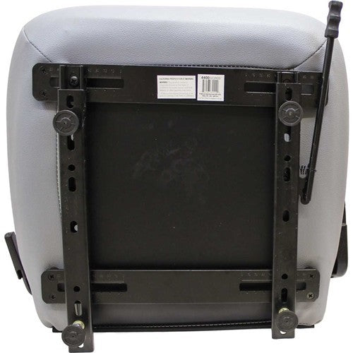 New Holland L778 Skid Steer Replacement Seat Assembly w/Arms - Gray Vinyl