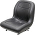 Case 570L XT Skip Loader Replacement Bucket Seat - Black Vinyl