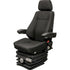 Case CX-D Series Excavator Replacement Seat & Mechanical Suspension - Fits Various Models - Black Cloth