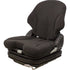 Grasshopper 600-700 Series Front Mount Tractor Mower Replacement Seat & Air Suspension - Fits Various Models - Black Cloth