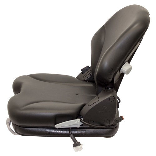 Kubota BX1800-BX2600 Series Tractor Replacement Seat & Air Suspension - Fits Various Models - Black Vinyl