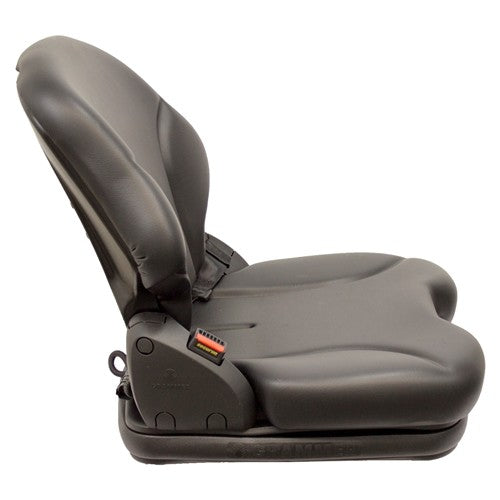 Kubota BX1800-BX2600 Series Tractor Replacement Seat & Air Suspension - Fits Various Models - Black Vinyl