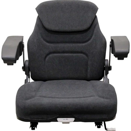 Case IH 71 Series Magnum Tractor Replacement Seat Assembly - Fits Various Models - Gray Cloth