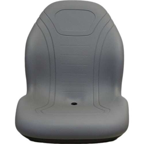 Ford/New Holland Boomer, T, TC, TZ Workmaster Series Tractor Replacement Bucket Seat Kit - Fits Various Models - Gray Vinyl