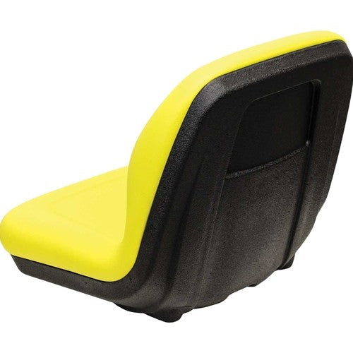 John Deere 850 Compact Series Tractor Replacement Bucket Seat Kit - Fits Various Models - Yellow Vinyl