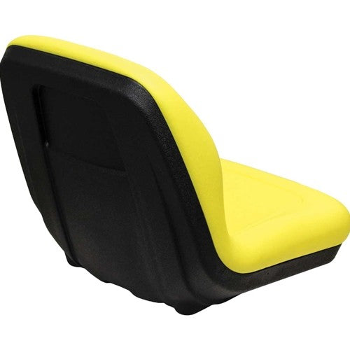 John Deere 850 Compact Series Tractor Replacement Bucket Seat Kit - Fits Various Models - Yellow Vinyl