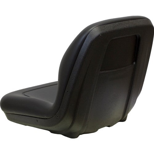 John Deere 850 Compact Series Tractor Replacement Bucket Seat Kit - Fits Various Models - Black Vinyl