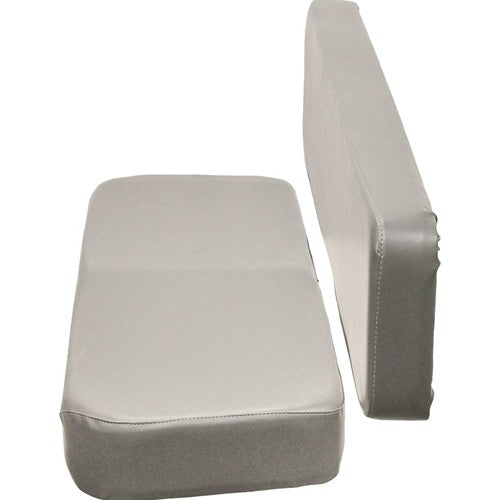 Kawasaki Mule 600-610 4x4 (2007 & Prior) Replacement Bench Seat Kit - Gray Vinyl