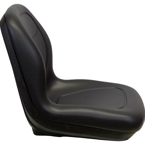 Simplicity Lawn Mower Replacement Bucket Seat Kit - Fits Various Models - Black Vinyl