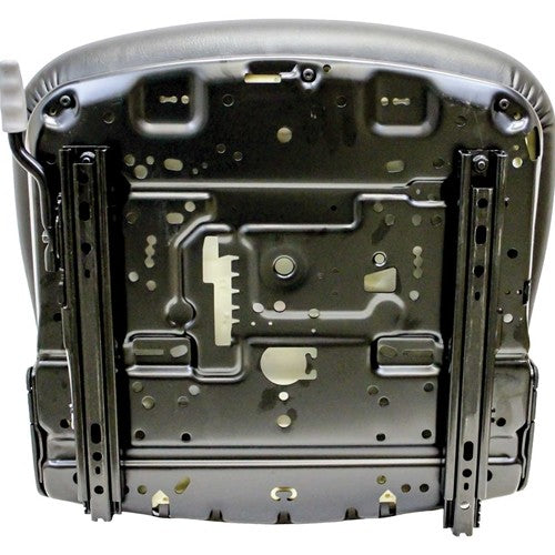 Kubota L3030-L5040-M5-M9960 Series Compact Tractor Replacement Seat Assembly Kit - Fits Various Models - Black Vinyl