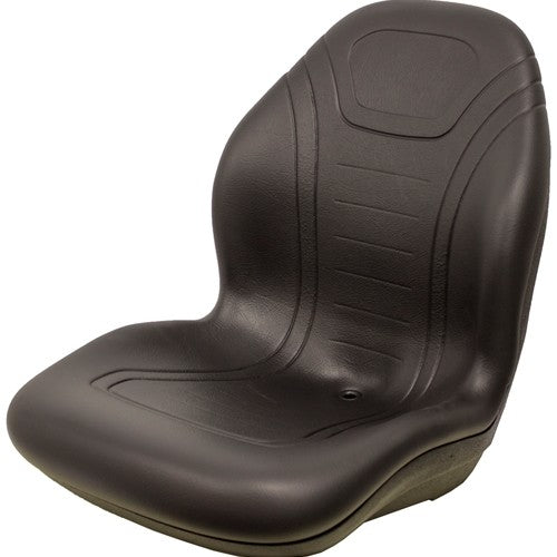 Kubota L3301-L4701 Series Compact Tractor Replacement Bucket Seat Kit - Fits Various Models - Black Vinyl