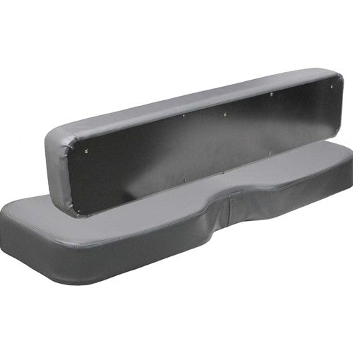 Kubota RTV 900-1140 Series Work Utility Vehicle Replacement Bench Seat Kit - Fits Various Models - Gray Vinyl