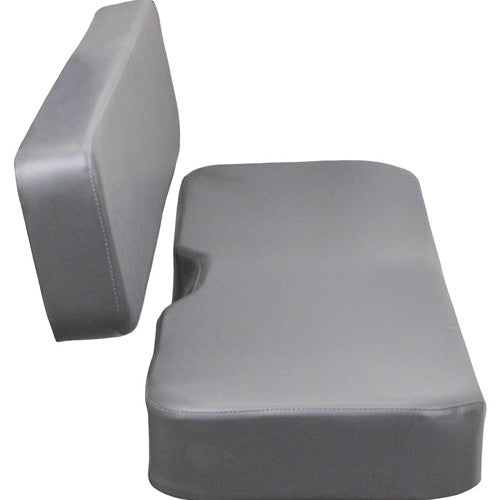 Kubota RTV 900-1140 Series Work Utility Vehicle Replacement Bench Seat Kit - Fits Various Models - Gray Vinyl