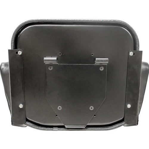 Allis Chalmers Comfort Classic Tractor Replacement Seat Assembly - Fits Various Models - Black Vinyl