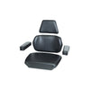 Case Tractor 4 Piece Replacement Cushion Kit - Fits Various Models - Black Vinyl