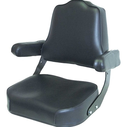 David Brown 1026 Tractor Replacement Seat Assembly - Black Vinyl