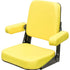 John Deere Tractor Comfort Classic Replacement Seat Assembly - Fits Various Models - Yellow Vinyl