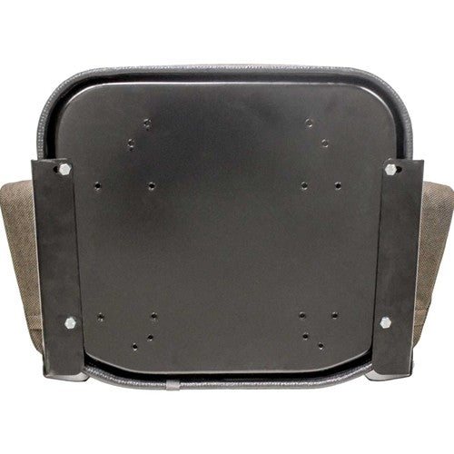John Deere Tractor Comfort Classic Replacement Seat Assembly - Fits Various Models - Brown Cloth