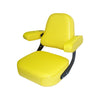 John Deere 6000 Sprayer Super Deluxe Replacement Seat Assembly - Yellow Vinyl