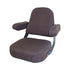 John Deere Combine Super Deluxe Replacement Seat Assembly - Fits Various Models - Brown Cloth