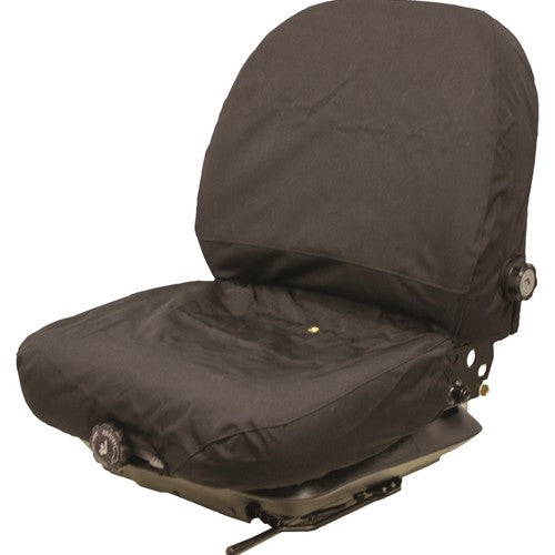 Seat/Backrest Cover Kit - Black Cloth