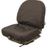 Seat/Backrest Cover Kit - Black Cloth