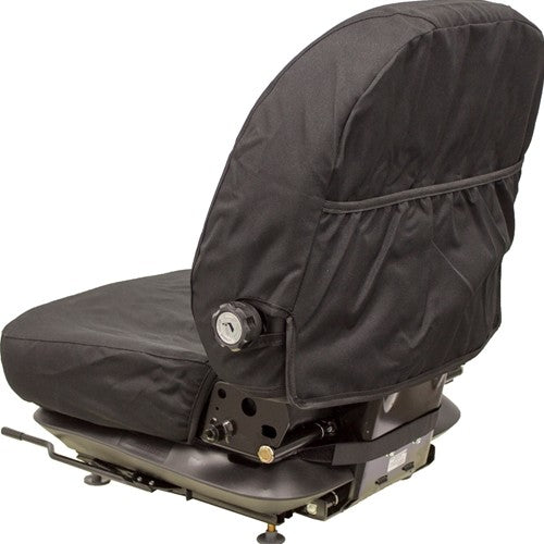 Seat/Backrest Cover Kit - Black Cloth