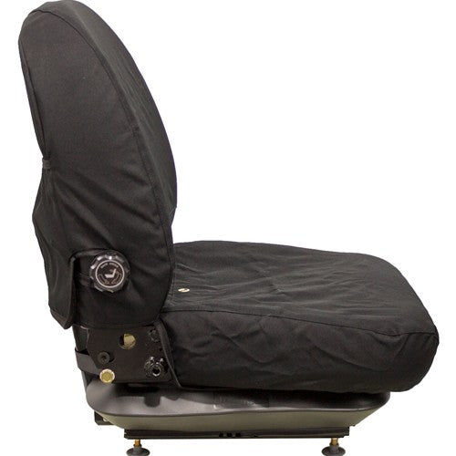 Seat/Backrest Cover Kit - Black Cloth