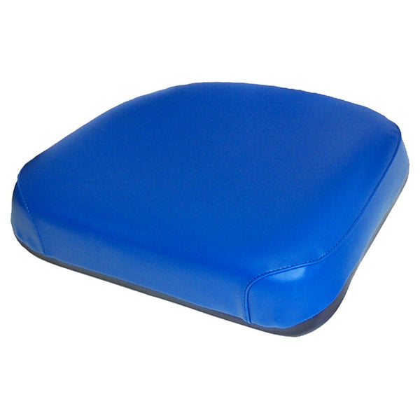 Ford/New Holland Tractor Replacement Seat Cushion - Blue Vinyl