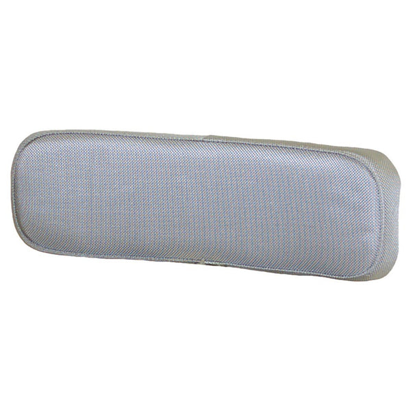 International Harvester Tractor Replacement Utility Backrest Cushion - Silver Canvas