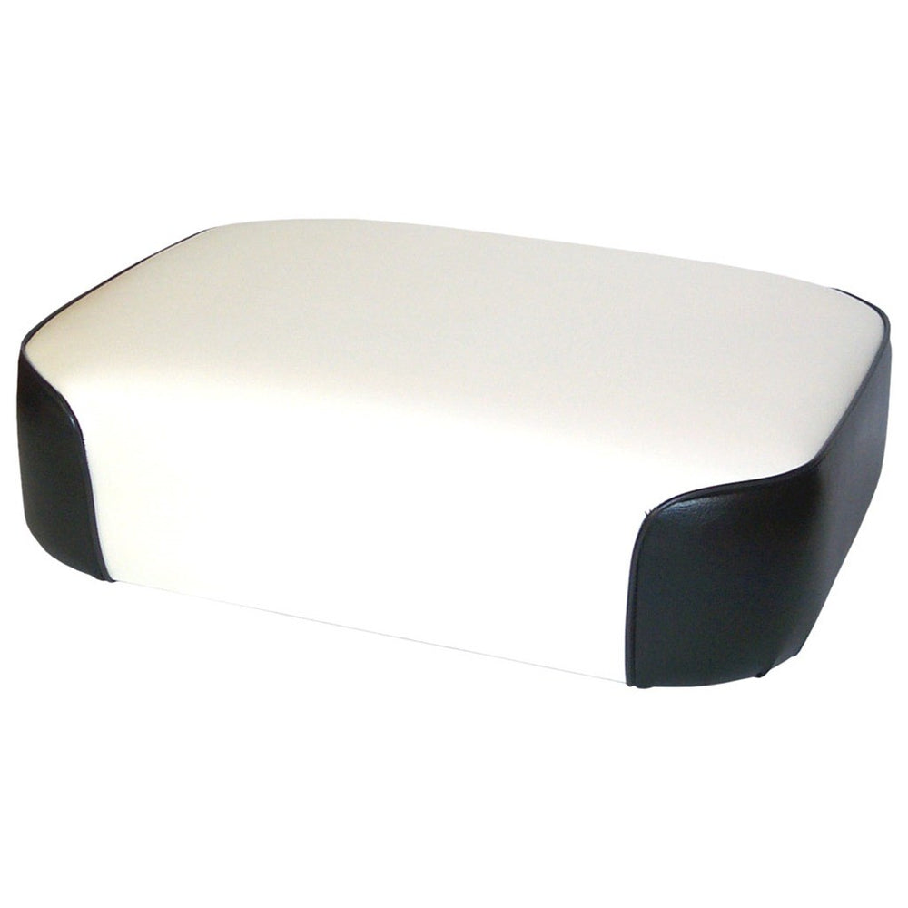 International Harvester Tractor Replacement Seat Cushion - Black & White Vinyl