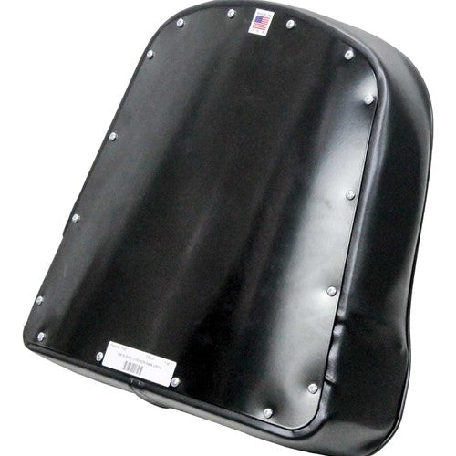 International Harvester Tractor Replacement Backrest Cushion - Black & White Vinyl