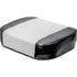 International Harvester Pleated Replacement Seat Cushion (Original) - Black & White Pleated Pattern Vinyl