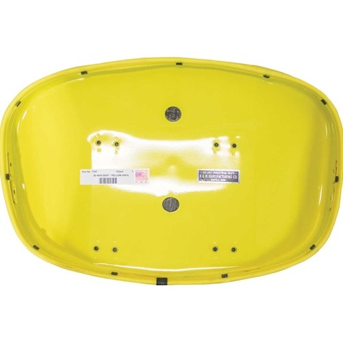 John Deere Replacement Seat Cushion - Yellow Vinyl