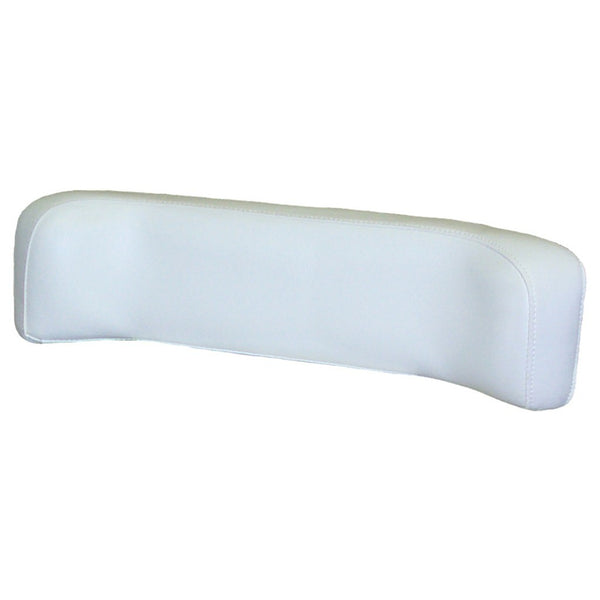 Minneapolis-Moline/Oliver/White Tractor Large Replacement Backrest Cushion - White Vinyl