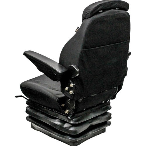 Multiple Application Seat & Mechanical Suspension - Black Cloth